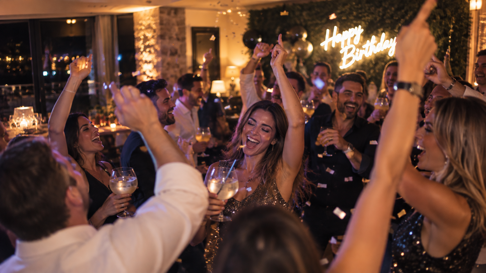 Fiesta privada y cumpleaños con Irene y DjC